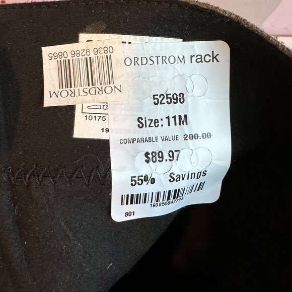 Sorel Joan of Arctic Suede Wedge II Ankle Boots Sage 3" Wedge Size 11 - Picture 5 of 5